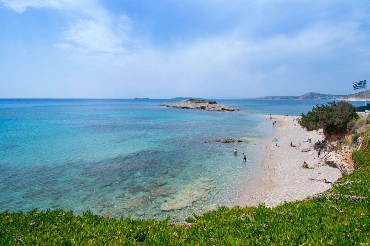 Beach House Near Athens Agia Marina  外观 照片
